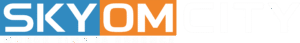 skyom city logo celurean tangerine white site scaled